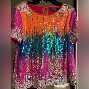 Anthropologie | Eva Franco | sequin top